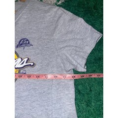 2009 NBA Champions Los Angeles Lakers Shirt Gray Tee Adidas 2000s M Medium