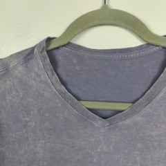Lululemon 5 Year Basic V-Neck T-Shirt Mens Medium Mineral Washed Purple Quartz