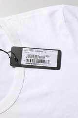 DOLCE & GABBANA T-shirt White Cotton Short Sleeve Round Neck IT48/US38/M 220usd