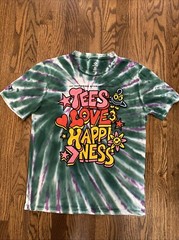 Converse Joe Freshgoods T-Shirt Men’s Small Evergreen Multicolor Tie Dye Rare
