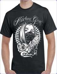 Tattoo Graphic Black Men’s T-Shirt Small To 3X-Large Style #6