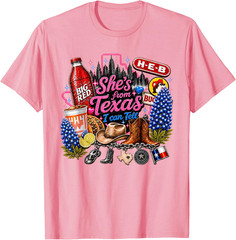 Shes from Texas I Can Tell State Pride T-Shirt #TN204