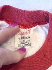 Sports by Stedman 1970s Springfield NY Volleyball Team T Shirt VTG READ