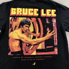 Bruce Lee Shirt Mens Medium Black The Dragon Graphic Tee Crewneck Shoe Palace