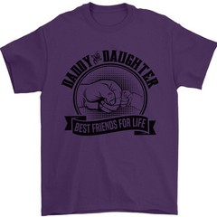 Daddy & Daughter Best Friends Fathers Day Mens T-Shirt 100% Cotton