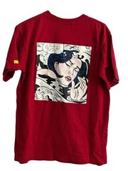 Vintage Roy Lichtenstein Uniqlo I Don’t Care I’d Rather Sink T-shirtSize L