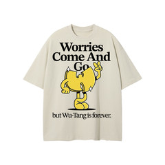 Wu Tang Clan T-Shirt Worries Come And Go Hip Hop Rap Tee GZA RZA ODB Unisex S-2X