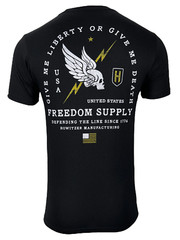 Howitzer Style Men’s T-Shirt Freedom Line Military Grunt MFG