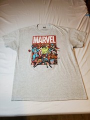MARVEL COMICS T SHIRT MENS GOLDEN AGE AVENGERS XL GRAY 21.5×29
