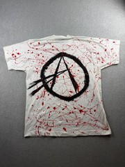 Vintage Screen Stars Best Single Stitch Hand Painted Anarchy Punk Art TShirt