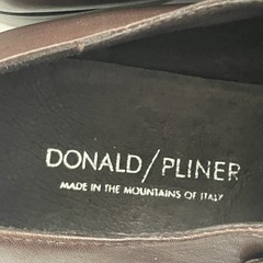 Donald J Pliner Men Sergio-TK Monk Strap Shoes 15M Expresso Brown Italian New