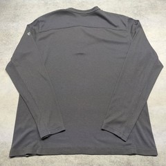 Kuhl Enticer Henley XL UPF 50+ Ribbed Snap Base Layer Hiking Charcoal Gray