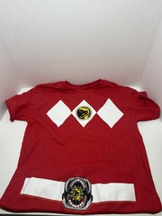 Mighty Morphin Power Rangers Red Halloween Costume Tee