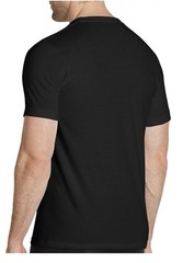 3-Pack JOCKEY ESSENTIALS Men’s Size Small Crew Neck T-Shirts 100% Cotton Black
