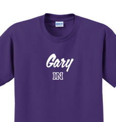 Gary, Indiana State T-Shirt Short Sleeve Graphic Tee Unisex apparel