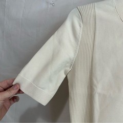 Adidas x Wales Bonner Short Sleeve Knit in Cream (Wonder White)