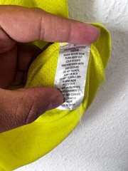 Lonsdale London Neon Yellow Graphic T-Shirt – Mens Large – Sporty Mesh