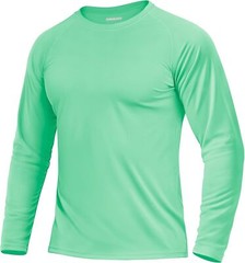 Men’s Rash Guard Swim Shirt UPF 50+ Long Sleeve Quick Dry Lightweight