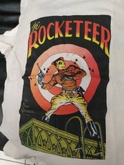 Vintage The Rocketeer Dave Stevens 1982 Graphitti Single Stitch Comics T-Shirt S