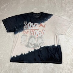 Boyz N The Hood T-Shirt Mens 3XL Black Cream Tie Dye Movie Merch 90s Style Y2K