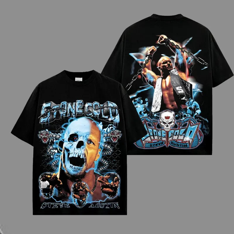 Vintage Stone Cold Steve Austin 3:16 Premium WWE Legend Premium Wrestling T Shir