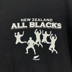 Adidas New Zealand All Blacks Rugby Graphic T-Shirt Black Mens XL