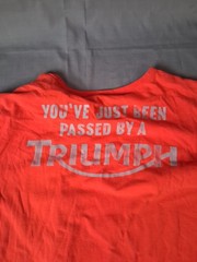Triumph Motorcycle shirt – large