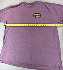 Comfort Colors Mens Yosemite National Park T-Shirt 2X Berry Rustic Sunset Shield