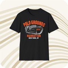Throwbackmax Polo Grounds 1890 Classic Cut Baseball T-Shirt – New York Giants