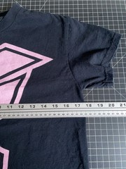 Famous Stars & Straps T-Shirt Adult Small Black Pink Logo Y2K
