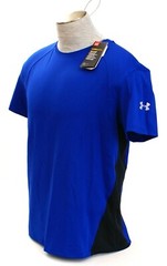 Under Armour Blue UA Coolswitch Short Sleeve Running Shirt Men’s NWT