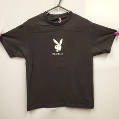Vintage A1 Playboy Club Tokyo Japan 1976 Anime T Shirt Adult Medium 38×25