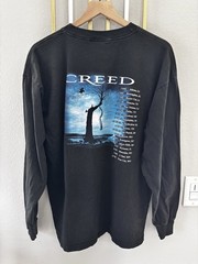 Vintage Creed Weathered Tour Shirt Size XL Rare Staind Nickelback