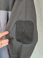 TacVasen Mens Tactical 2XL Shirt Black-Gray Cotton Body Nylon Sleeve Outdoors
