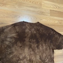 NWOT The Mountain Crazy Cymbal Monkey T Shirt Adult Size XL Tie Dye Brown