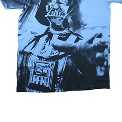 Star Wars Hand Of Vader Men’s Black/Blue Graphic Print T-Shirt – NWT
