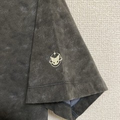 Uniqlo UT Sanrio Kuromi T-Shirt Charcoal Gray Tie-Dye Wash Devil Size S