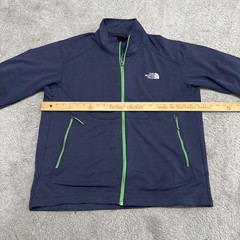 The North Face Men’s XL Blue Waffle Grid Fleece Full Zip