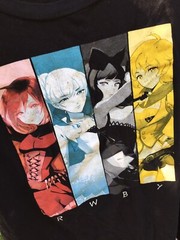 RWBY ANIME SHIRT SIZE MEDIUM Manga