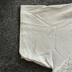 Vintage 90s Under T Shirt Hanes White Tee Mens Small single stitch Blank Plain