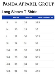Athletic ARMY Long Sleeve T-Shirt in military green – Adult Small to 3X-Large