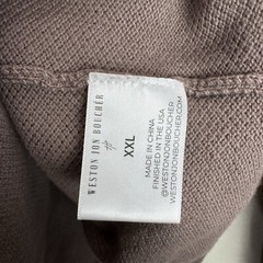 Weston Jon Boucher Shirt Thermal Vintage Size XXL