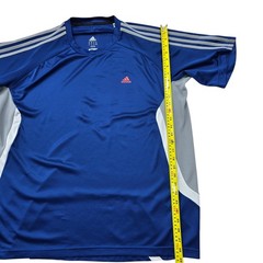 Adidas Men’s Blue Climacool Jersey 2XL Athletic Mesh