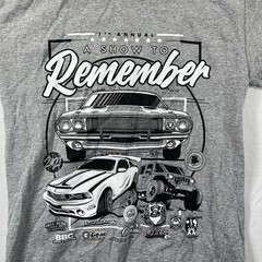 No Brand “7th Annual A Show to Remember can show” No Size Estimate XS
