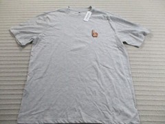 Tommy Bahama Men Beer Shirt Medium Gray Football Thirst Round Draft Crew Tee New