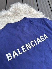 Balenciaga Logo Tshirt Marine Blue | Size XS / XSmall | Normal fit RRP £550