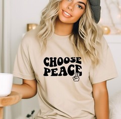 Choose Peace Shirt, No War Tshirt, Gift Tee, Activist Tshirt