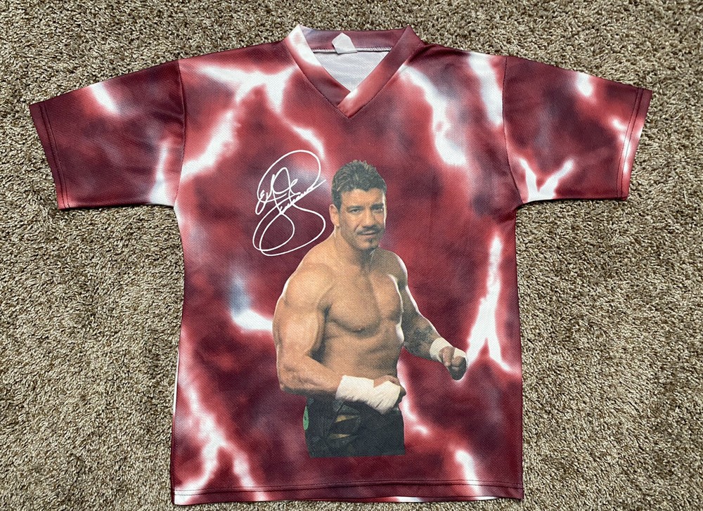 Rare Eddie Guerrero Shirt Men Sz Small Rollin’ On The Heat Jersey Wrestling WWE