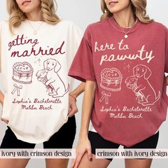 Custom Bachelorette Party Soft Cotton Comfort Tee Bride Squad Gift Idea