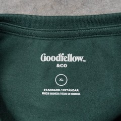 Goodfellow Shirt Mens XL Green Standard Regular Crewneck Basic Blank Plain New
